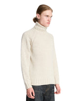 Beige Cashmere and Wool Sweater | PDP | Antonia