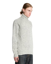 Gray Cashmere and Wool Sweater | PDP | Antonia