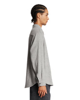 Gray Cashmere and Silk Shirt | PDP | Antonia