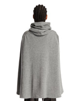 Gray Wool Shawl Collar Sweater | PDP | Antonia