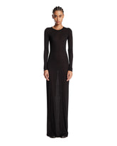 Black Fitted Long Dress - WELCOME PROMO ROW | PLP | Antonia