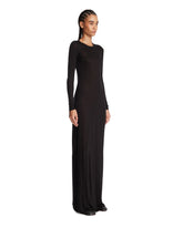 Black Fitted Long Dress | PDP | Antonia