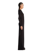 Black Fitted Long Dress | PDP | Antonia