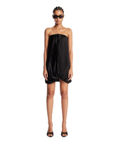 Black Satin Mini Dress - Feed RAKUTEN | PLP | Antonia