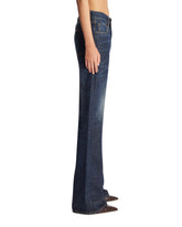 Dark Blue Regular Rise Jeans | PDP | Antonia