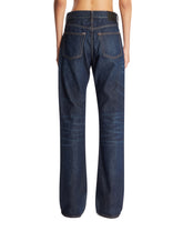 Dark Blue Regular Rise Jeans | PDP | Antonia