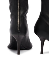 Black Leather Ankle Boots | PDP | Antonia