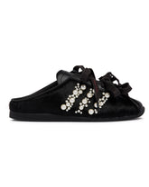 Simone Rocha x Adidas Originals Black Embellished Slip-on Sneakers | PDP | Antonia