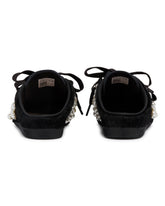 Simone Rocha x Adidas Originals Black Embellished Slip-on Sneakers | PDP | Antonia