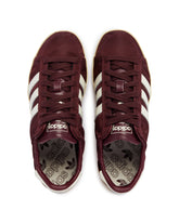 Burgundy Jabbar Ruche Sneakers | PDP | Antonia