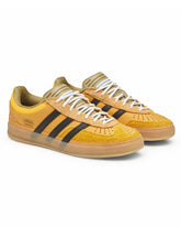 Solar Gold Gazelle Indoor Sneakers | PDP | Antonia