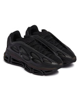 Adidas Originals x Willy Chavarria Black Megaride Bones Sneakers | PDP | Antonia