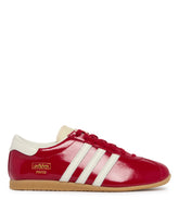 Red Leather Paris Sneakers | PDP | Antonia