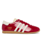 Red Leather Paris Sneakers | PDP | Antonia