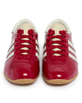Red Leather Paris Sneakers | PDP | Antonia