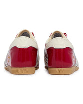Red Leather Paris Sneakers | PDP | Antonia