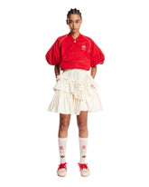 Simone Rocha x Adidas Originals Superstar Track Top Rosso - NR MAGAZINE UOMO | PLP | Antonia