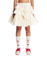 Simone Rocha x Adidas Originals Gonna Con Volant Bianca - NR MAGAZINE UOMO | PLP | Antonia