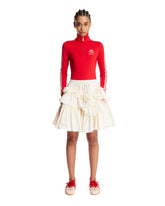 Simone Rocha x Adidas Originals Fitted Red Bodysuit | PDP | Antonia