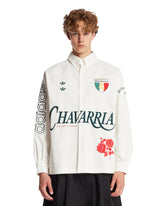 Adidas Originals x Willy Chavarria White Button-Up Shirt - New arrivals men's clothing | PLP | Antonia