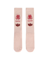 Simone Rocha x Adidas Originals Pink Embellished Socks | PDP | Antonia