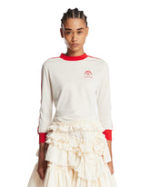 Simone Rocha x Adidas Originals White Logo Top | PDP | Antonia
