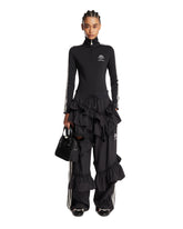 Simone Rocha x Adidas Originals Black Ruffle Trousers | PDP | Antonia