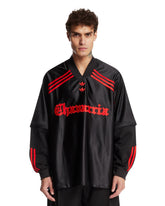 Adidas Originals x Willy Chavarria Black Dazzle Jersey T-Shirt | PDP | Antonia