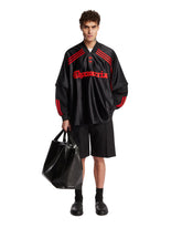 Adidas Originals x Willy Chavarria Black Dazzle Jersey T-Shirt | PDP | Antonia
