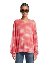 T-Shirt Cave Dye Rosa - ADRIAN CASHMERE WOMEN | PLP | Antonia