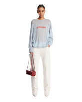 T-Shirt Gloomerang Azzurra - ADRIAN CASHMERE WOMEN | PLP | Antonia