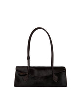 Brown Medium Calf Hair Le Teckel Flap Bag - Women's bags | PLP | Antonia