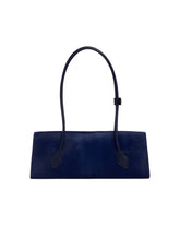 Borsa Le Teckel Flap Media In Cavallino Blu | PDP | Antonia