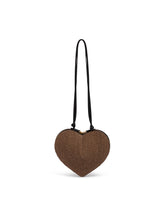 Brown Paper Straw Le Coeur Bag | PDP | Antonia