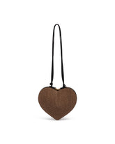 Brown Paper Straw Le Coeur Bag | PDP | Antonia