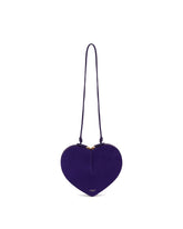 Purple Suede Le Coeur Bag - ALAIA | PLP | Antonia