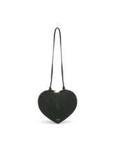 Gray Suede Le Coeur Bag | PDP | Antonia