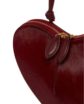 Gray Suede Le Coeur Bag | PDP | Antonia