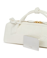 White Le Teckel Leather Pouch | PDP | Antonia