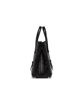Black Leather Mina 20 Bag | PDP | Antonia