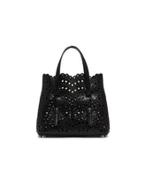 Black Leather Mina 20 Bag | PDP | Antonia
