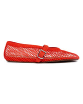 Ballerine Flat In Rete Arancioni | PDP | Antonia