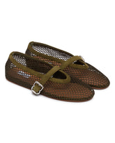 Ballerine Flat In Rete Verdi | PDP | Antonia