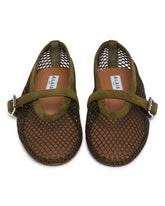 Ballerine Flat In Rete Verdi | PDP | Antonia