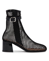 Black 55 Mesh Boots | PDP | Antonia