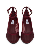 Red Mesh Pumps | PDP | Antonia