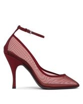 Decollete In Mesh Rosse | PDP | Antonia