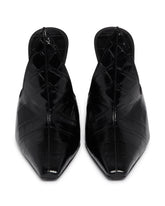 Mules In Pelle Nere | PDP | Antonia