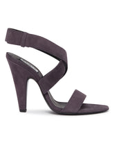 Sandali Cone In Suede Grigi | PDP | Antonia