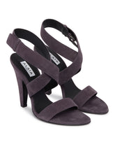 Sandali Cone In Suede Grigi | PDP | Antonia